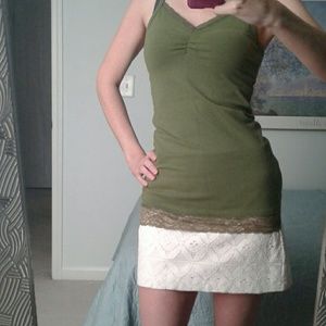 BKE Olive Lace Cami 🌻